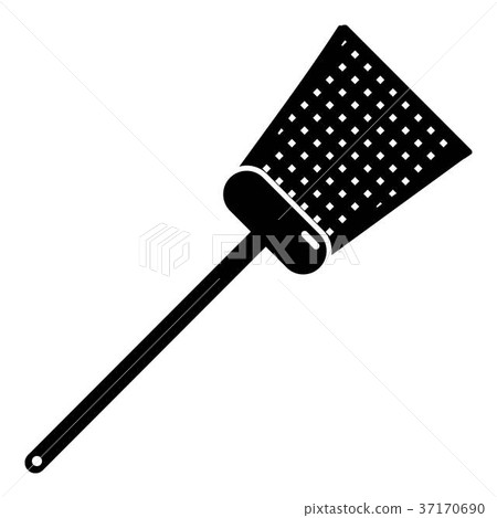 Swatter icon, simple black style 37170690