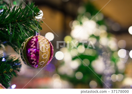 beautiful Blurred Christmas tree and festive beautiful Blurred Christmas tree and festive 37178000