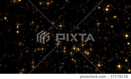 light gold blur background with bokeh effect, star 37179139