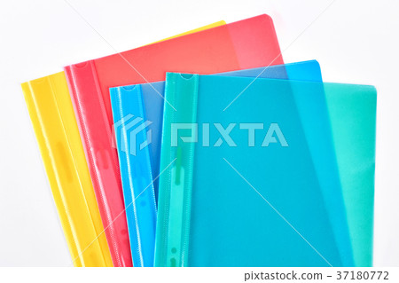 File folders on white background. File folders on white background. 37180772