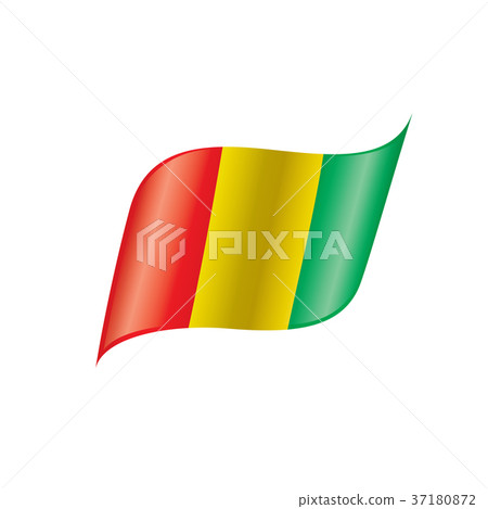 guinea flag, vector illustration guinea flag, vector illustration 37180872