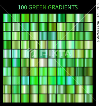 Green ecology gradients 100 big set Green ecology gradients 100 big set 37180948