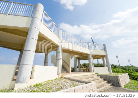 Nishihira Anzaki觀景台和風車的視圖 37181329