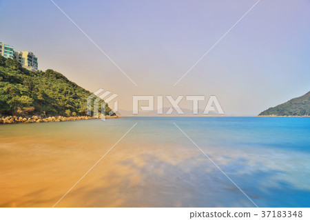 the bay of Sheung Sze Wan Beach 37183348
