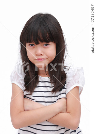 Act facial expression angry disapprove. 37183497