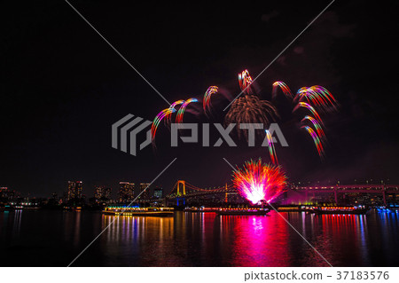 台場煙花 37183576