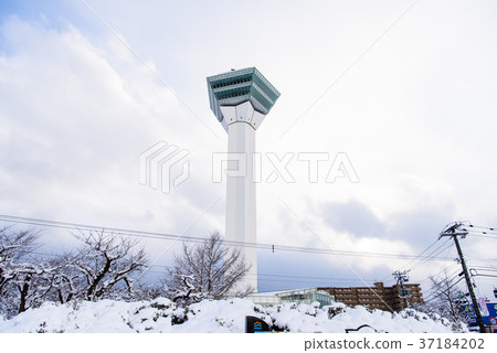 Winter Goryokaku Tower (Hakodate) Winter Goryokaku Tower (Hakodate) 37184202
