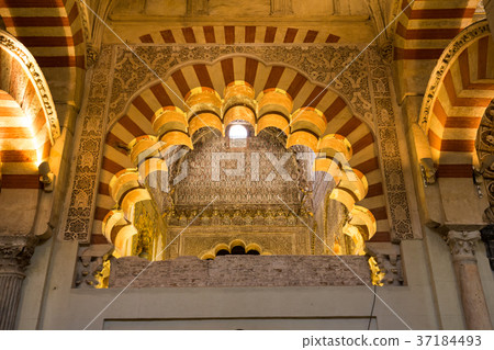 La Mezquita Cathedral in Cordoba, Spain. 37184493