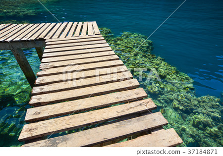 Seascape of Coron Islands, Philippines Seascape of Coron Islands, Philippines 37184871