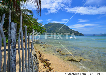 Seascape of Coron Island, Philippines 37184913