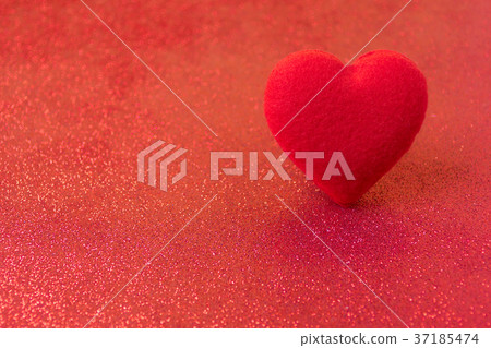 Heart Red love card of Happy Valentine's Day 37185474