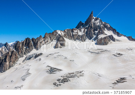 Mont Blanc massif,in the Chamonix mont blanc 37185907