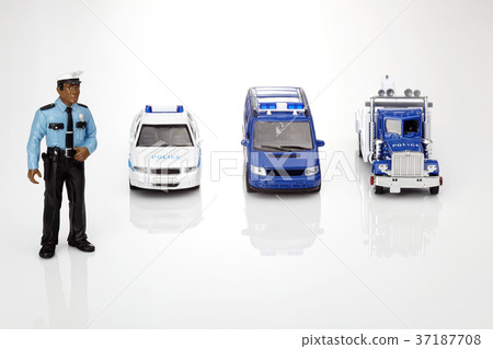 Police, police car, towing vehicle, car, model Police, police car, towing vehicle, car, model 37187708