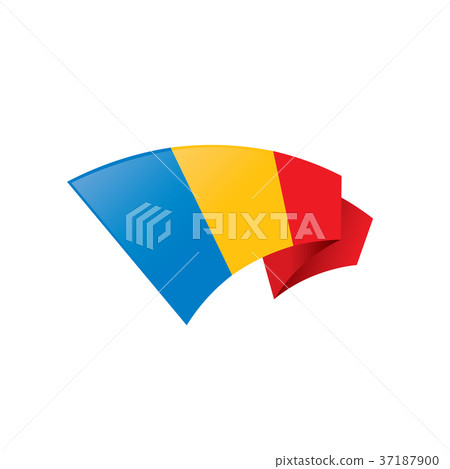Chad flag, vector illustration Chad flag, vector illustration 37187900