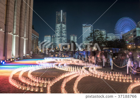 橫須賀蠟燭咖啡廳＆Minato Mirai 21辦公室整體建築照明 37188766