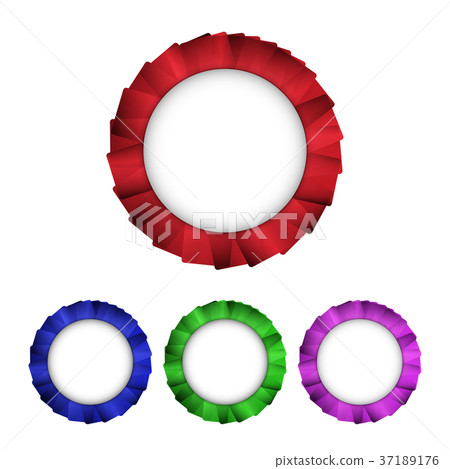 Chest round button with red ribbon Chest round button with red ribbon 37189176