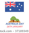 Australia Day on January 26th. 37189349