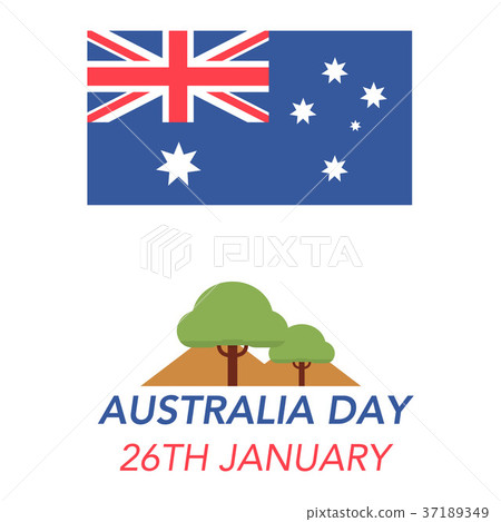 Australia Day on January 26th. Australia Day on January 26th. 37189349