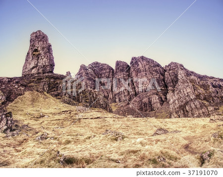 Old Man of Storr rocks, Scotland, February morning 37191070