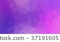 Abstract purple polygon for background 37191605