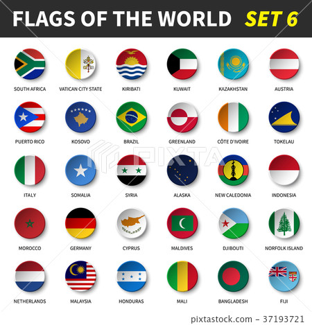 All flags of the world set 6 .  37193721