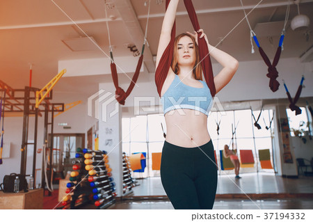 girl in a gym girl in a gym 37194332