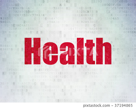 Medicine concept: Health on Digital Data Paper Medicine concept: Health on Digital Data Paper 37194865