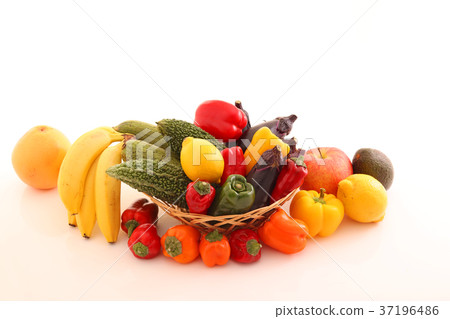Fresh vegetables and fruits Fresh vegetables and fruits 37196486