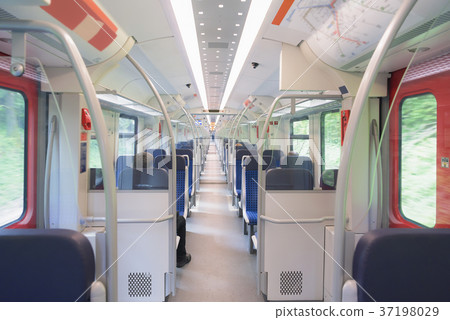 Long train interior 37198029