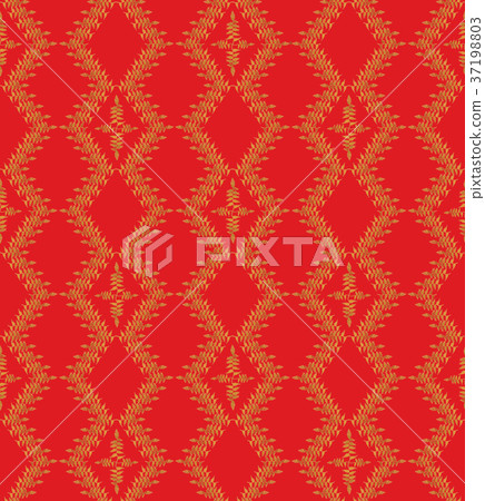 Oriental seamless pattern Abstract floral texture Oriental seamless pattern Abstract floral texture 37198803