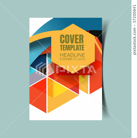 abstract report cover 31 - Stock Illustration [37200841] - PIXTA