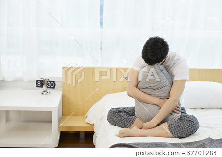 Young man, life, housing, Korean 37201283