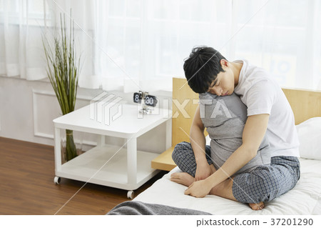 Young man, life, housing, Korean 37201290