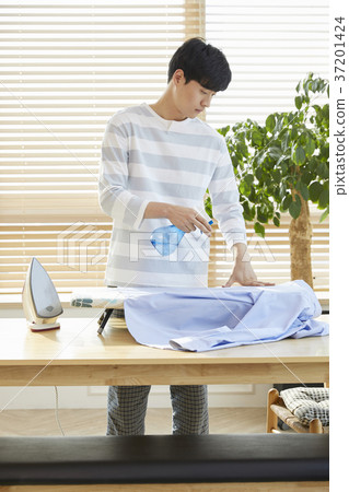 Young man, life, housing, Korean Young man, life, housing, Korean 37201424