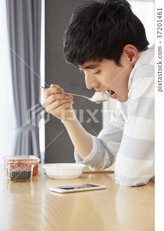 Young man, life, housing, Korean 37201461