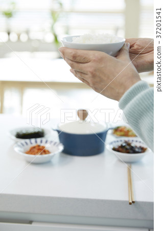 中年，母親，家庭主婦，住房，生活，韓國人 37201541