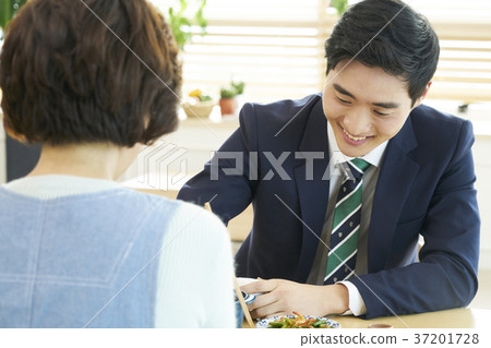 Mother, Son, Life, Housing, Korean Mother, Son, Life, Housing, Korean 37201728