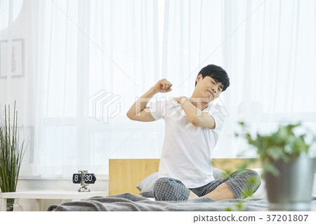 Young man, life, housing, Korean 37201807