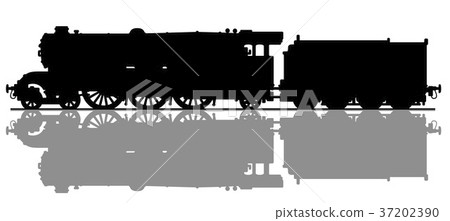 Vintage steam locomotive Vintage steam locomotive 37202390