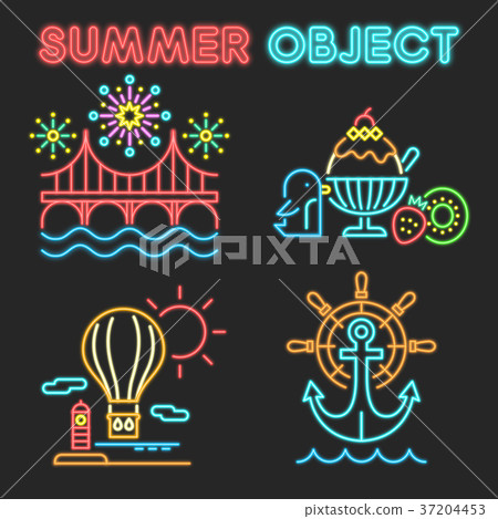 Set of Summer object 028 Set of Summer object 028 37204453