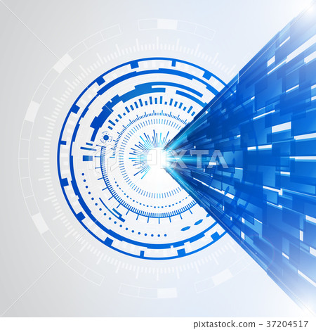 Abstract blue technology new future concept 37204517