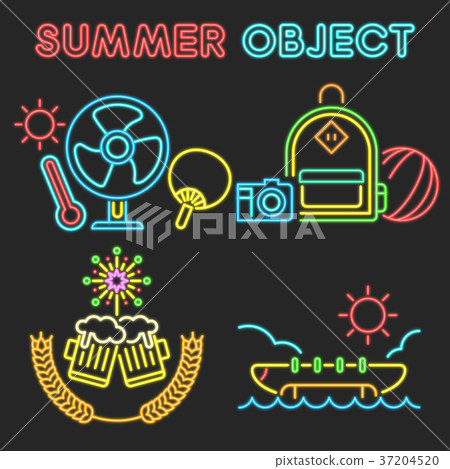 Set of Summer object 020 Set of Summer object 020 37204520