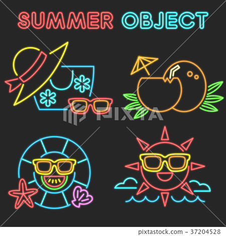 Set of Summer object 016 37204528