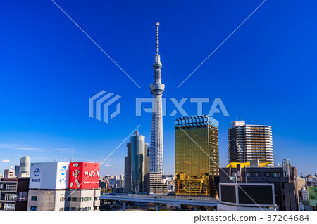 <<Tokyo>> Sky Tree seen from Asakusa 37204684