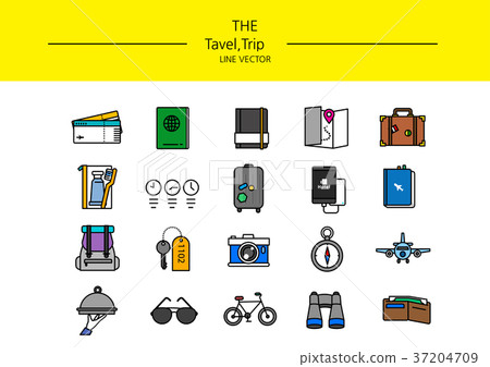 line icon set 015 line icon set 015 37204709