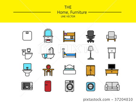 line icon set 009 line icon set 009 37204810
