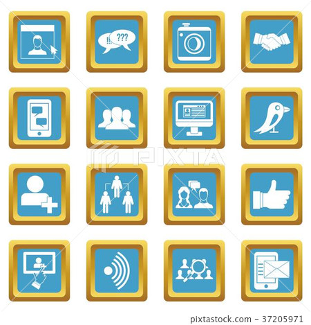 Social network icons azure Social network icons azure 37205971