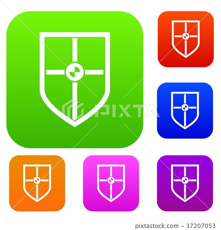 Shield for fight set collection 37207053