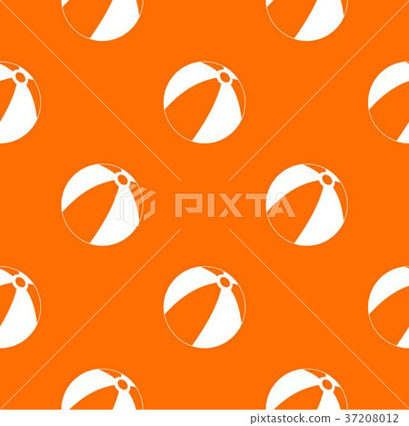 Ball for children to play pattern seamless 37208012