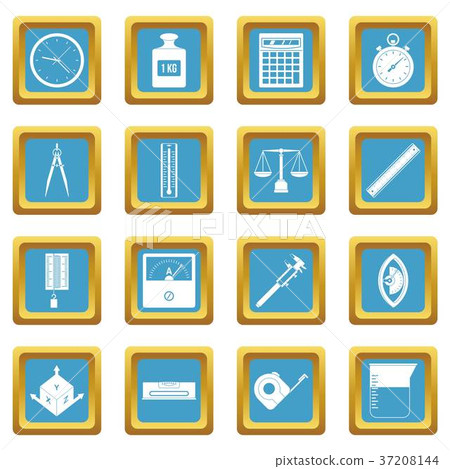 Measure precision icons azure Measure precision icons azure 37208144